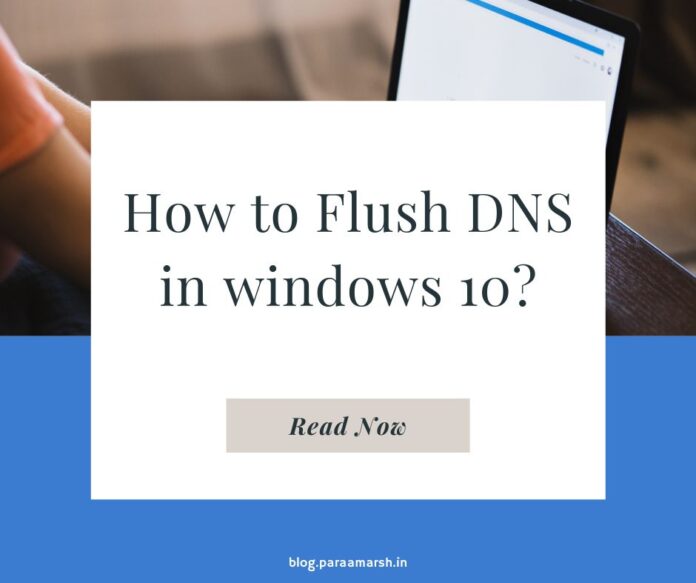 How to Flush DNS in windows 10